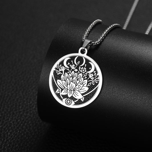Collana fiore luna