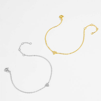 Bracciale cuore retro