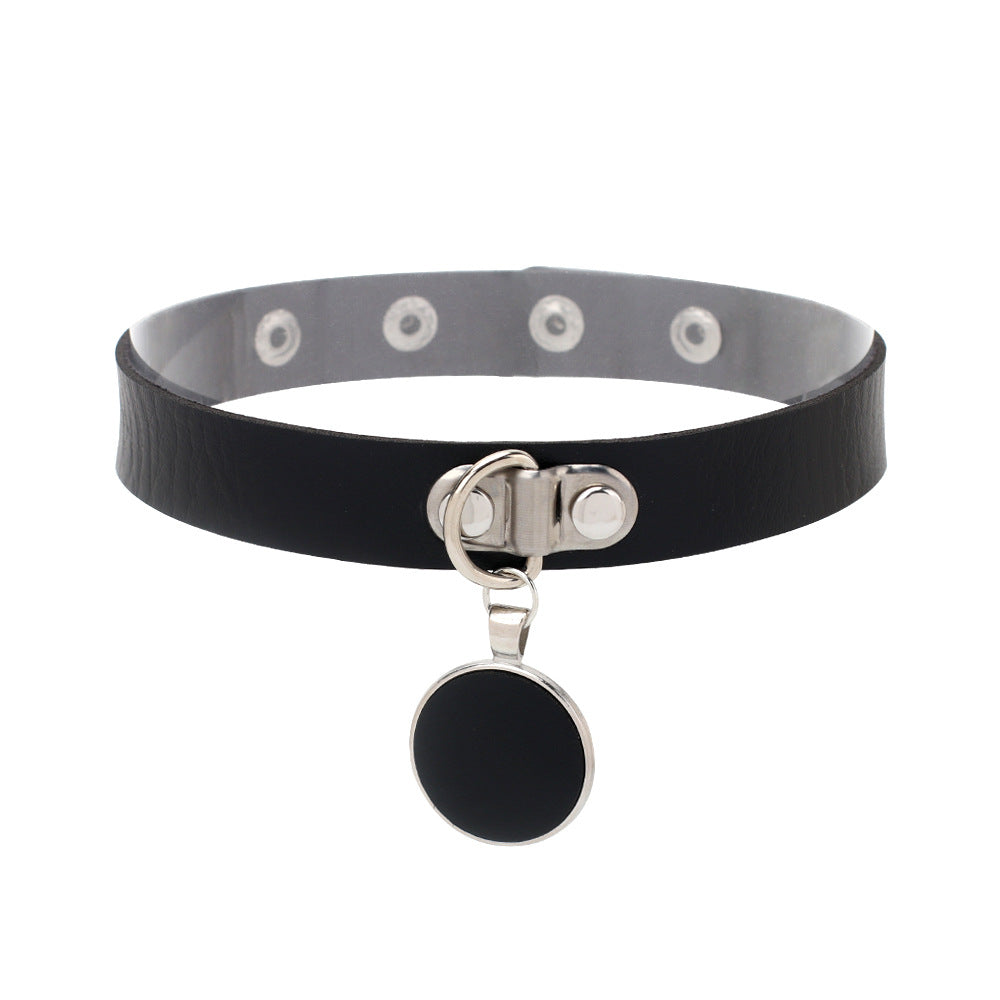 Collana Pelle Geometrica