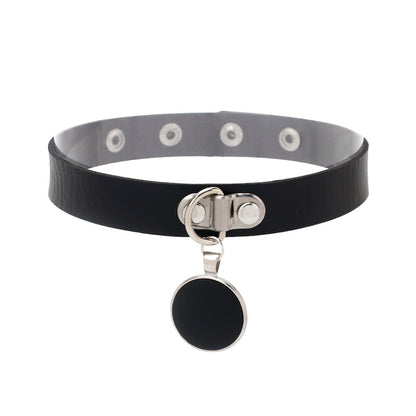 Collana Pelle Geometrica