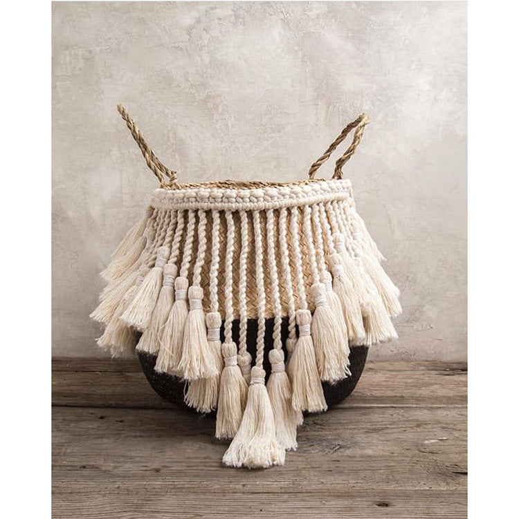 Collana cordoncino cotone intrecciato