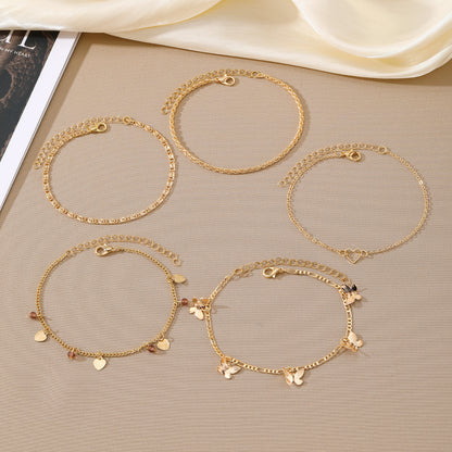 Set cavigliere farfalla