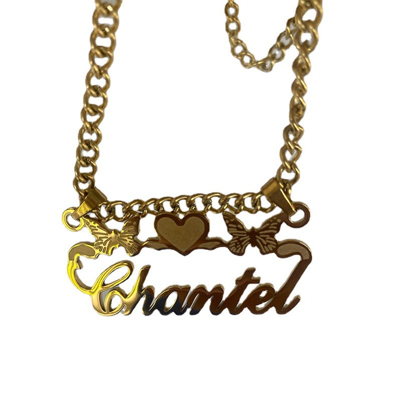 Collana Farfalla personalizzabile