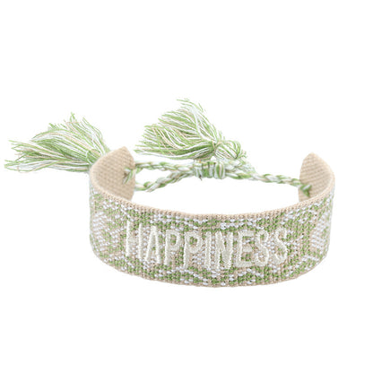 Bracciale coppia con ricamo