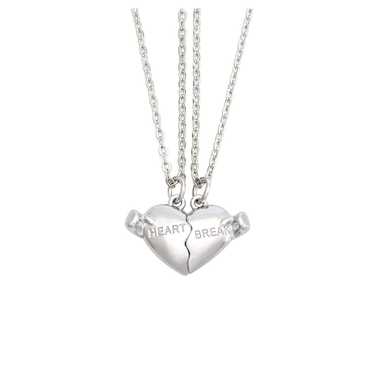 Collana ciondolo cuore magnetico