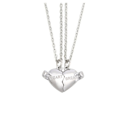 Collana ciondolo cuore magnetico