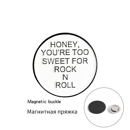 Spilla rock magnetica