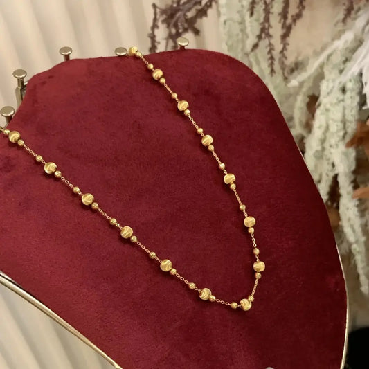 Collana con occhio di gatto