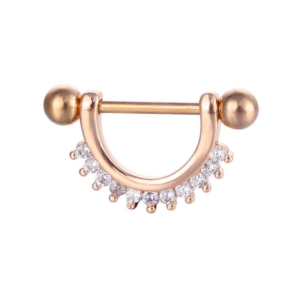 Anello zircone traforato