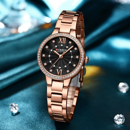 Orologio da donna in acciaio casual