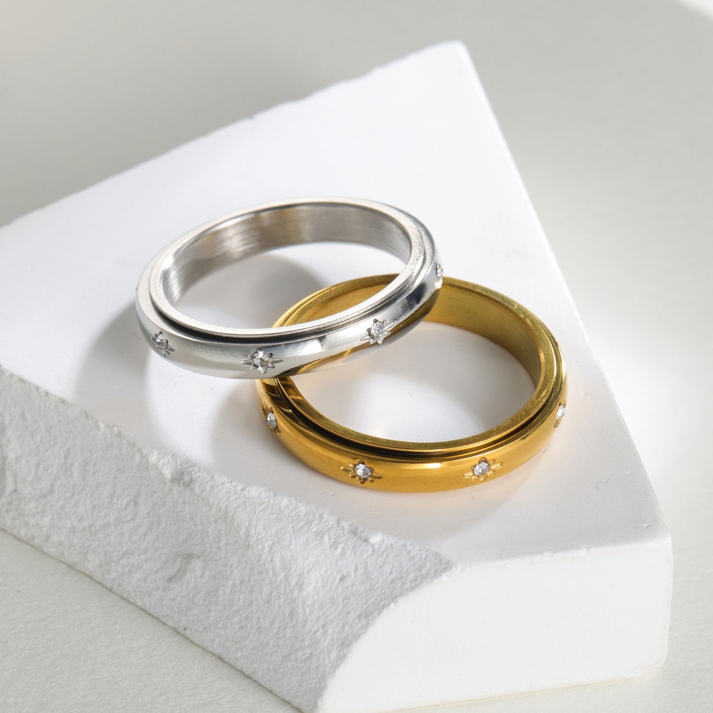 Anello rotante francese-coreano