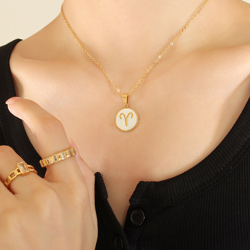 Collana conchiglia zodiaco