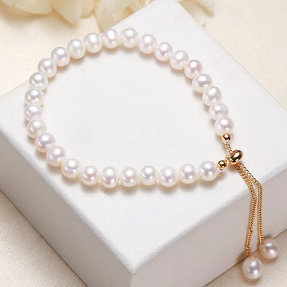 Braccialetto perle barocche acqua dolce da donna