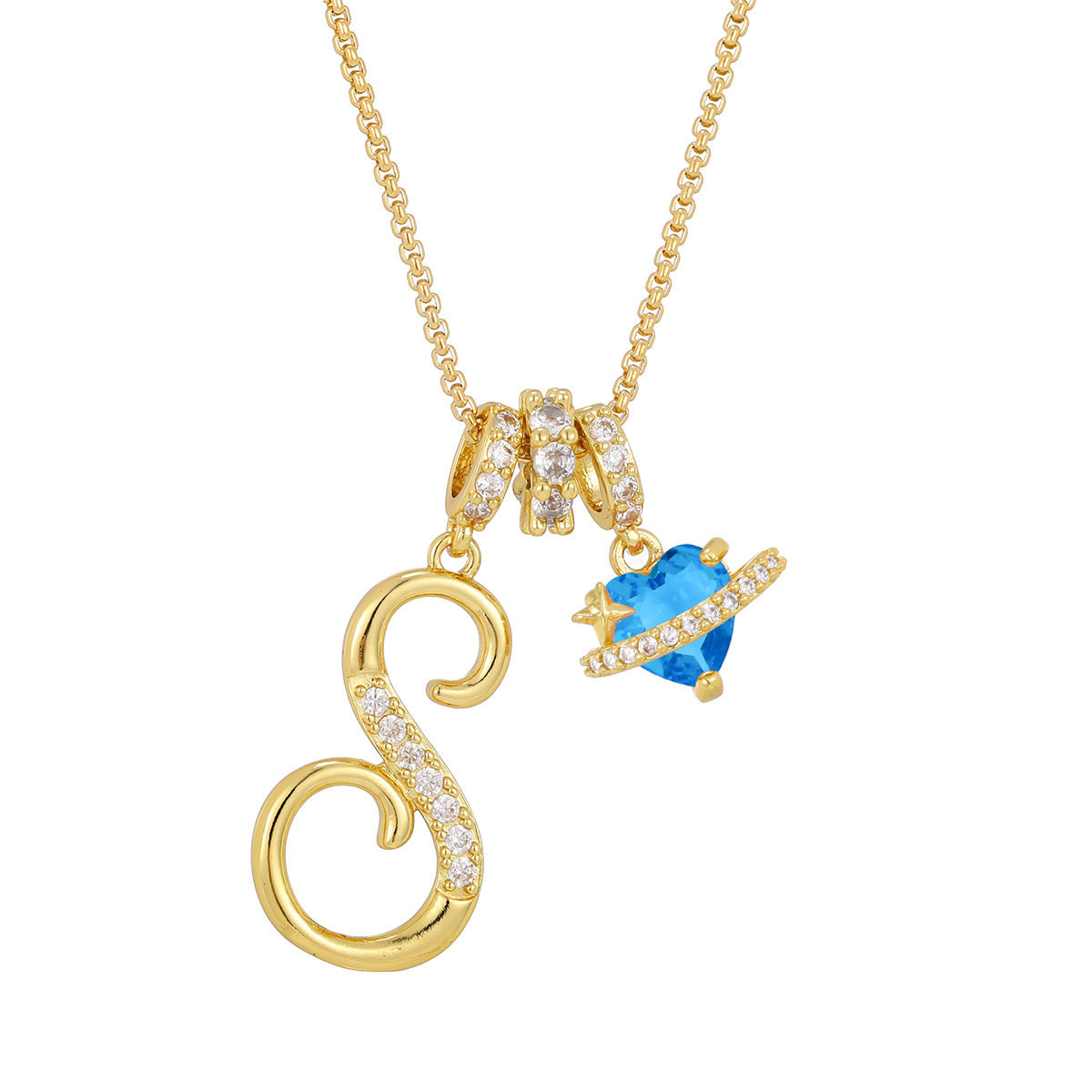 Collana lettere alfabeto da bambina