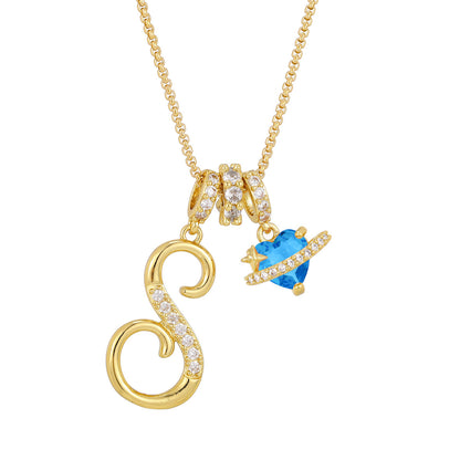 Collana lettere alfabeto da bambina