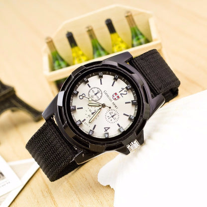 Orologio cinturino intrecciato nylon