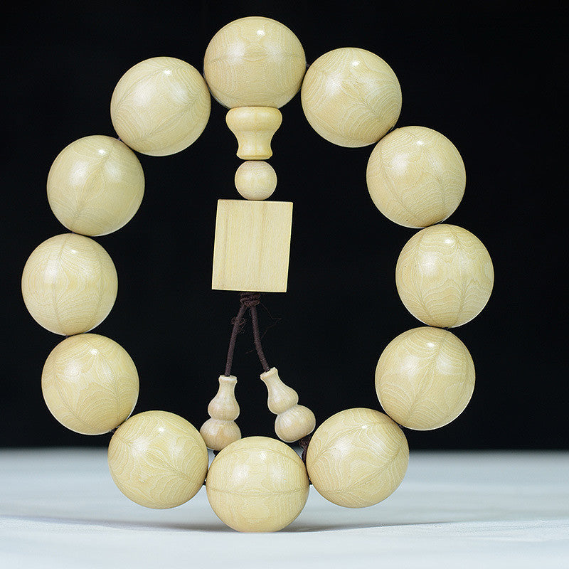 Braccialetto perle Buddha con abelia