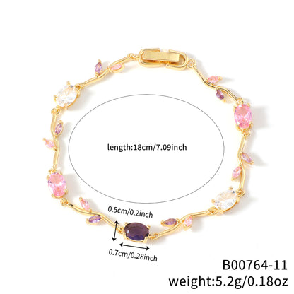 Bracciale Zircone Geometrico