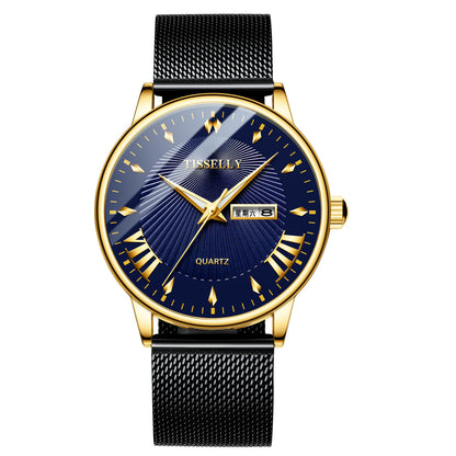 Orologio uomo business impermeabile al quarzo