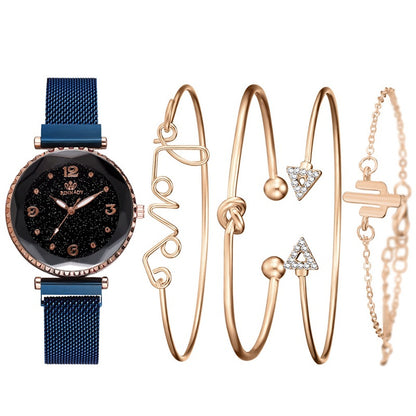Set orologio e bracciale al quarzo