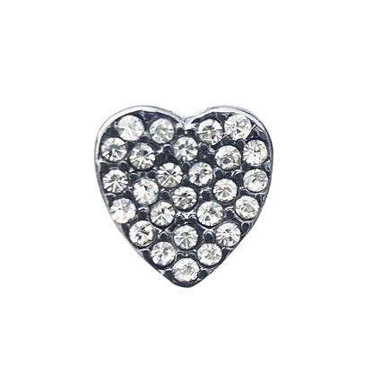 Spilla argento con strass