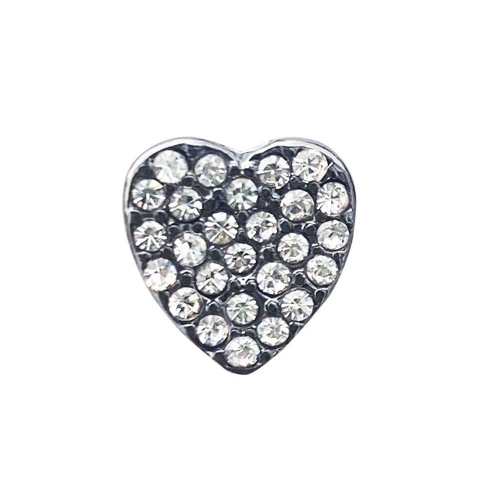 Spilla argento con strass