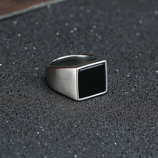 Anello Geometrico da uomo