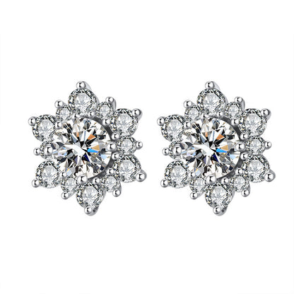Collana Girasole micro-diamantata
