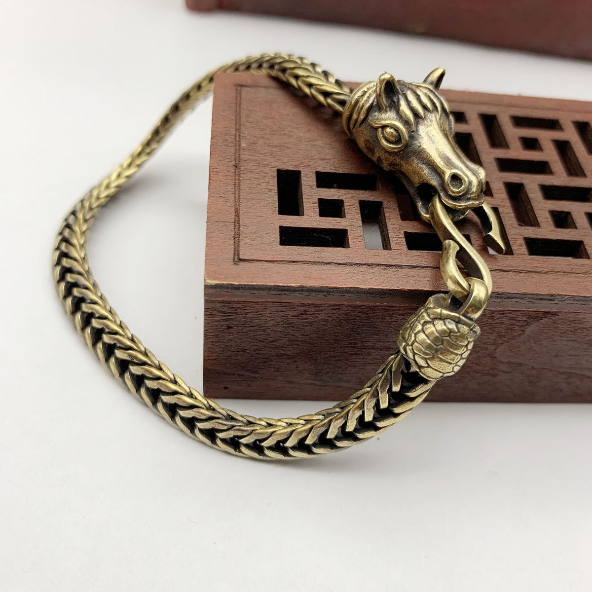 Bracciale catena cavallo