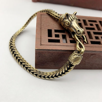 Bracciale catena cavallo