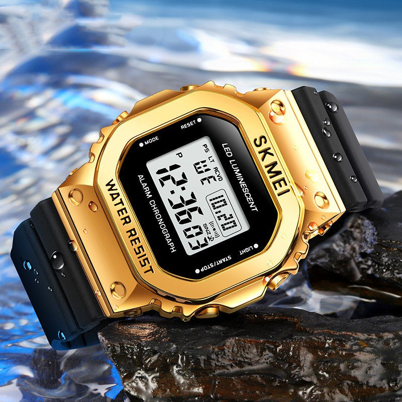 Orologio quadrato da studente