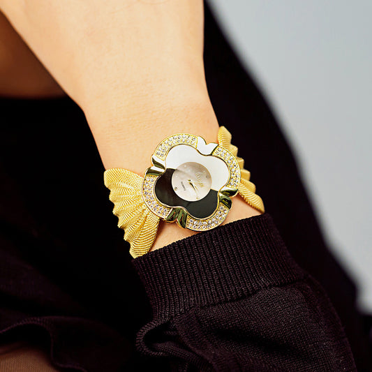 Orologio donna braccialetto farfalla diamanti