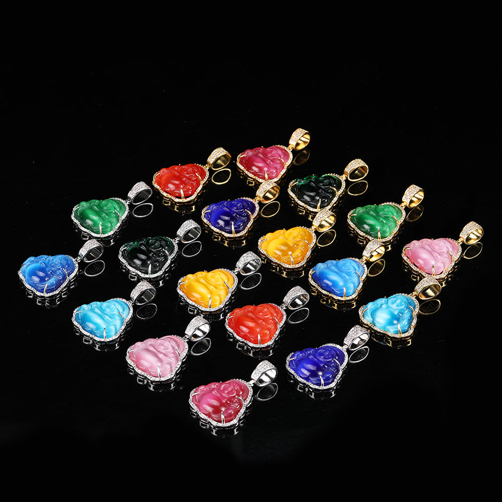 Collana Buddha con opale
