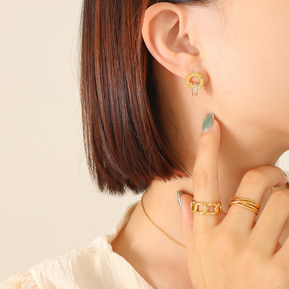 Set collana orecchini di lusso leggero