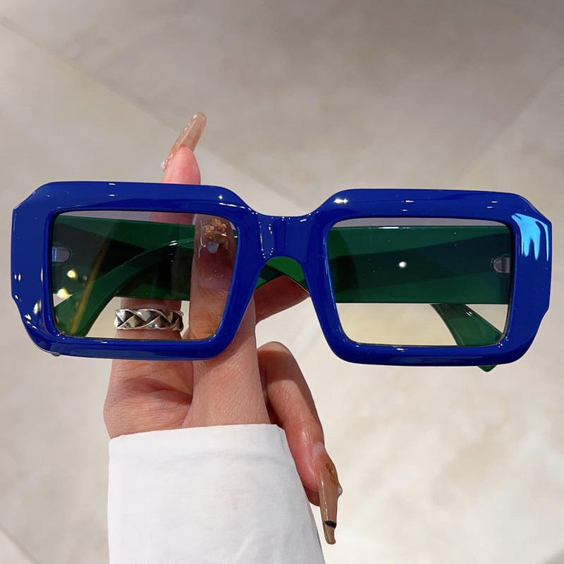 Occhiali da sole retrò minimalisti anti UV