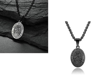 Collana angelo nero