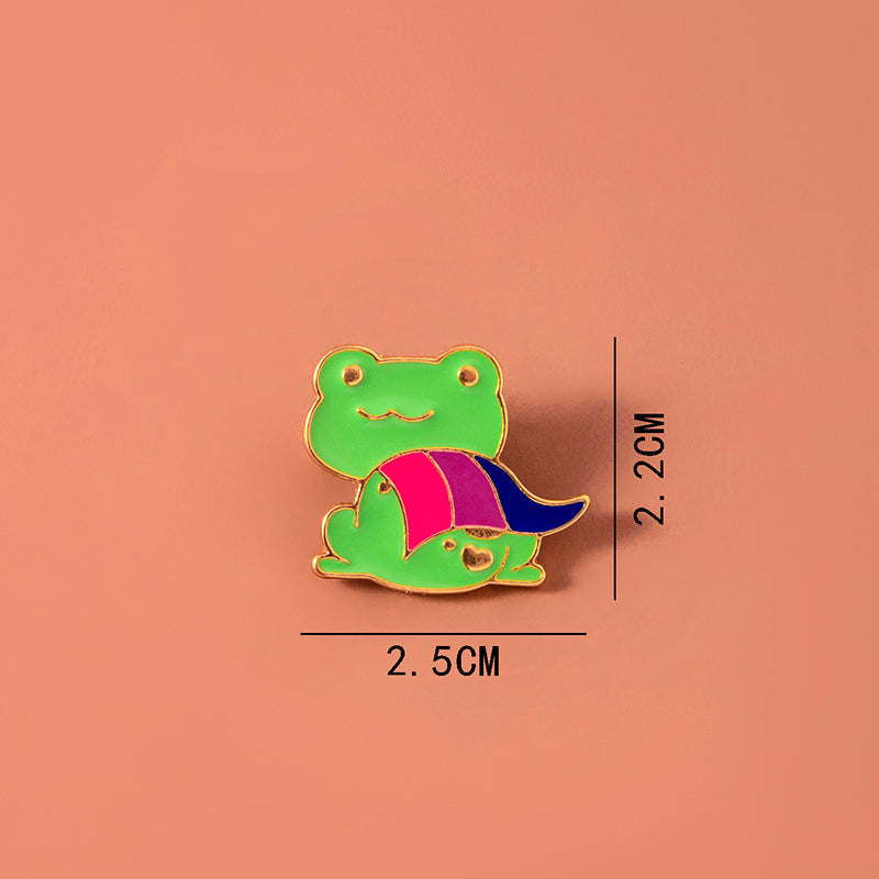 Spilla rana arcobaleno