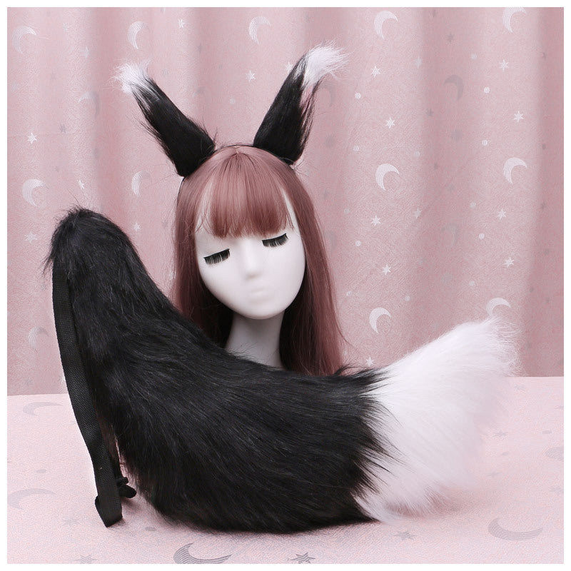 Cerchietto orecchie peluche