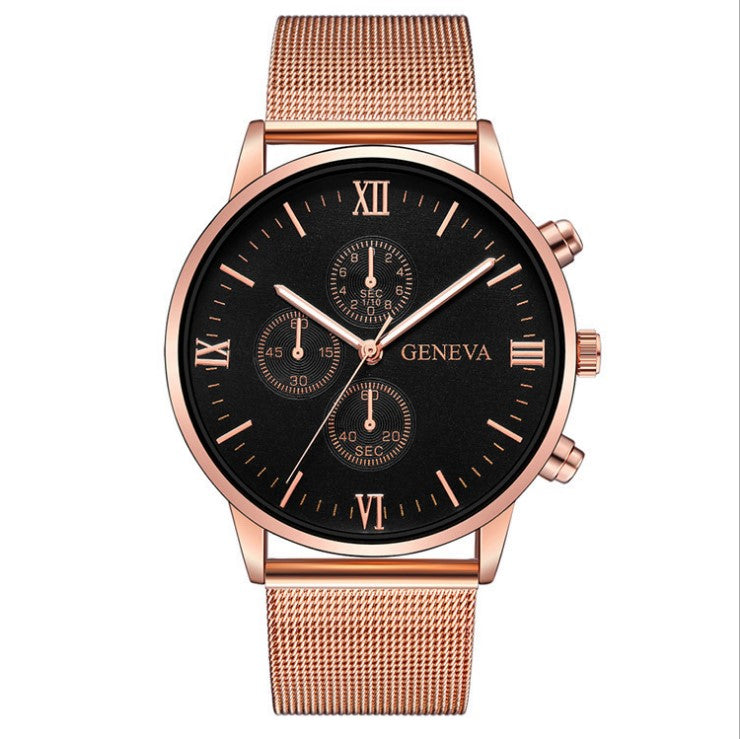 Orologio dorato da uomo