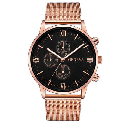 Orologio dorato da uomo