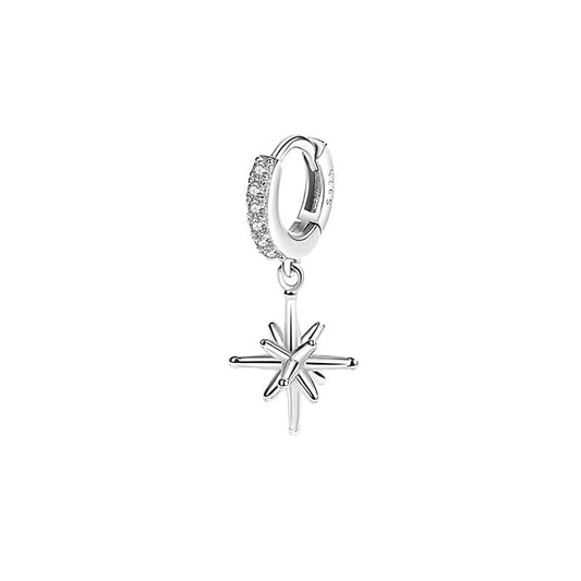 Orecchini stella con clip