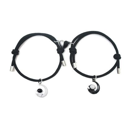 Bracciale coppia magnete astronauta