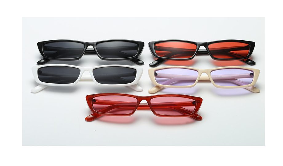 Occhiali da sole quadrati small-frame da donna