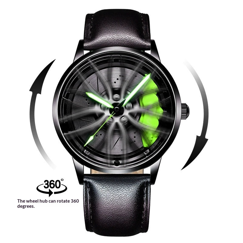 Orologio quarzo traforato da uomo
