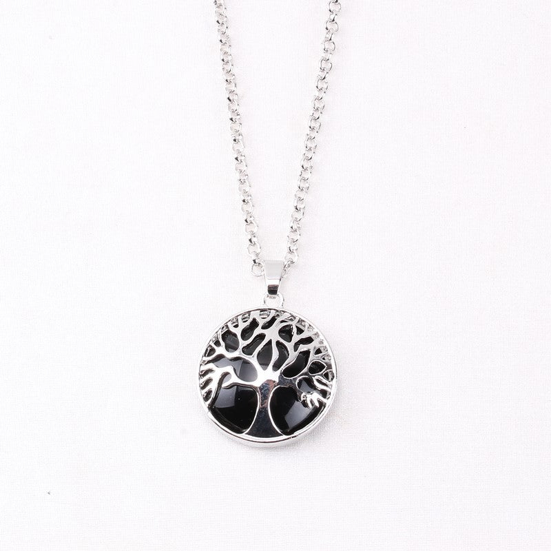 Collana albero della vita in pietra naturale