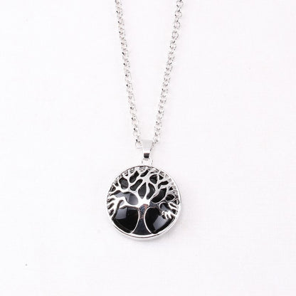 Collana albero della vita in pietra naturale