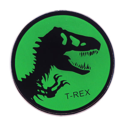 Spilla dinosauro scheletro