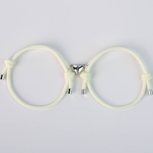 Bracciale magnetico a cuore