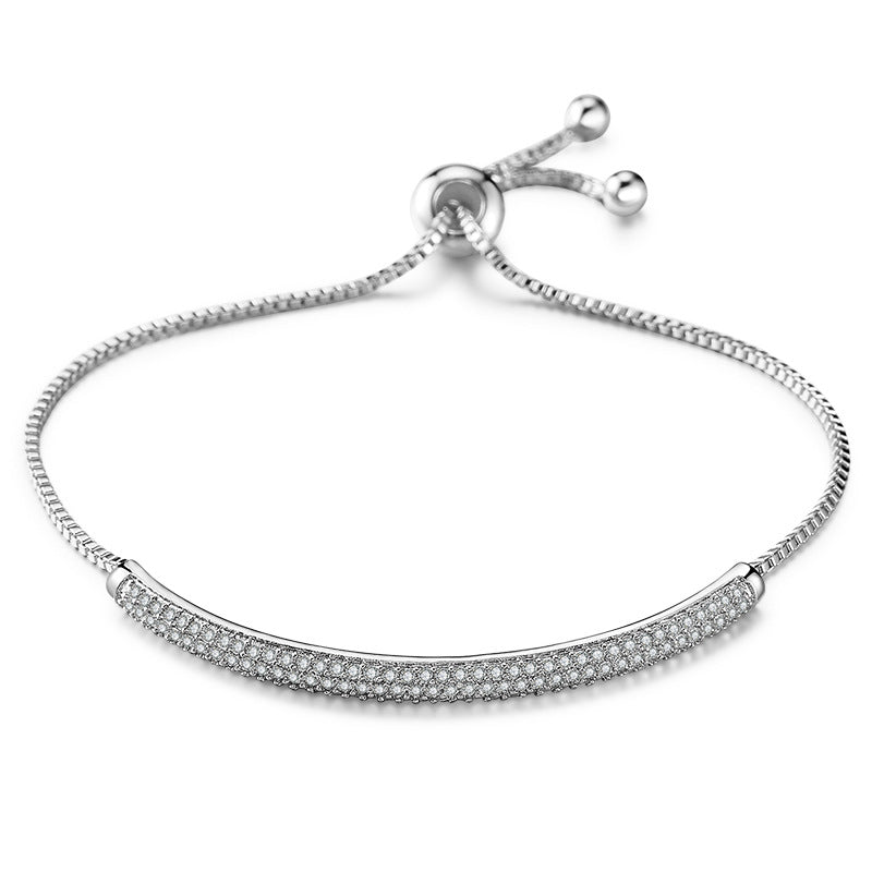 Bracciale zircone tempestato