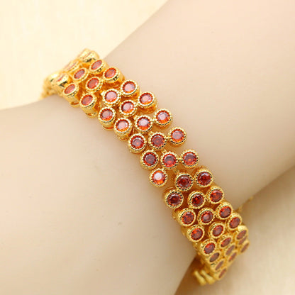 Set 4 gioielli zircone